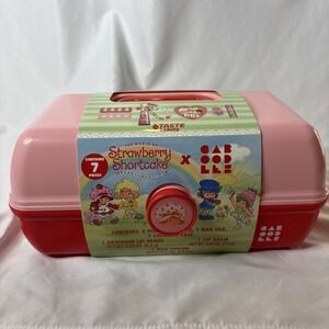 Strawberry Shortcake X Caboodles Makeup‎ Organizer 7-Piece Set NEW 2025